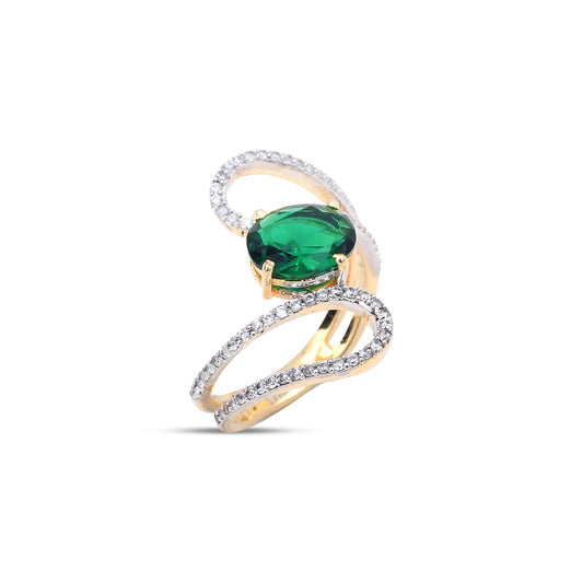 Green Curves Ring