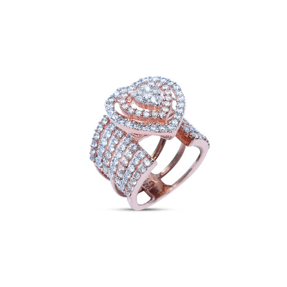 The Charming Heart Ring