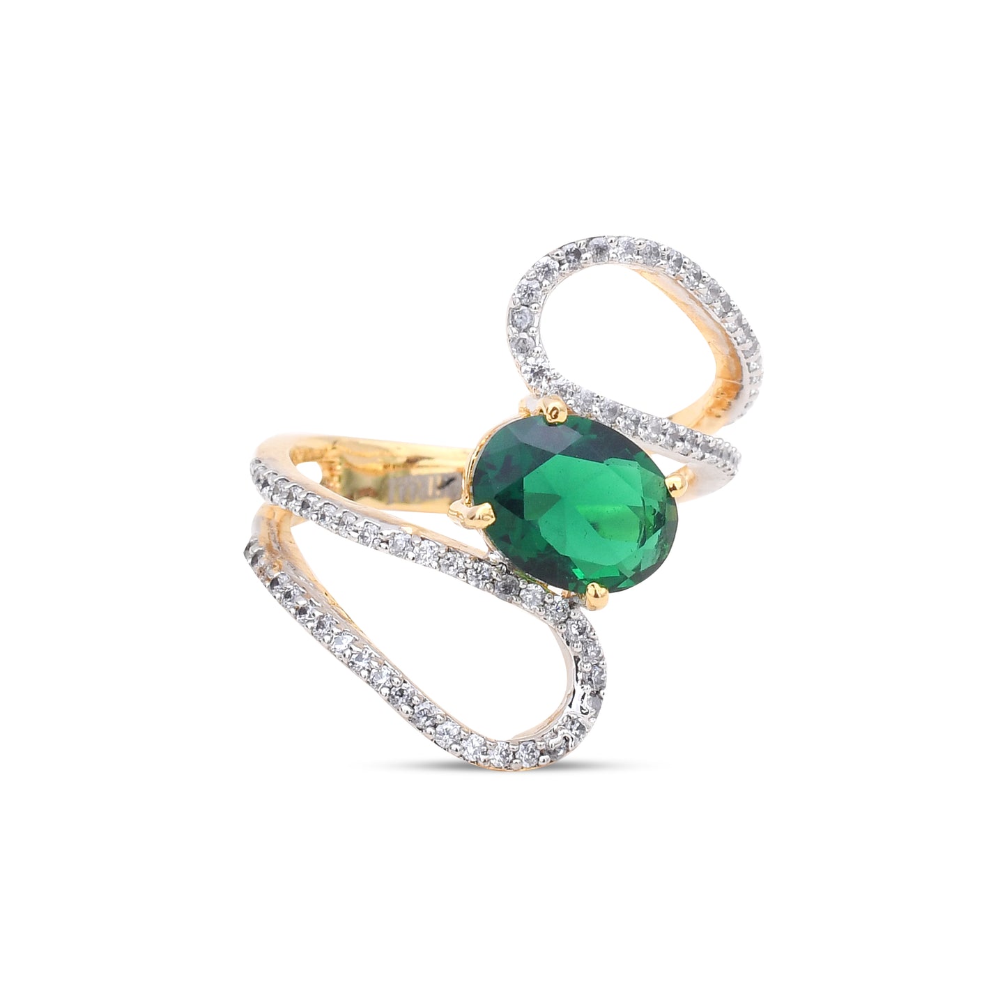 Green Curves Ring