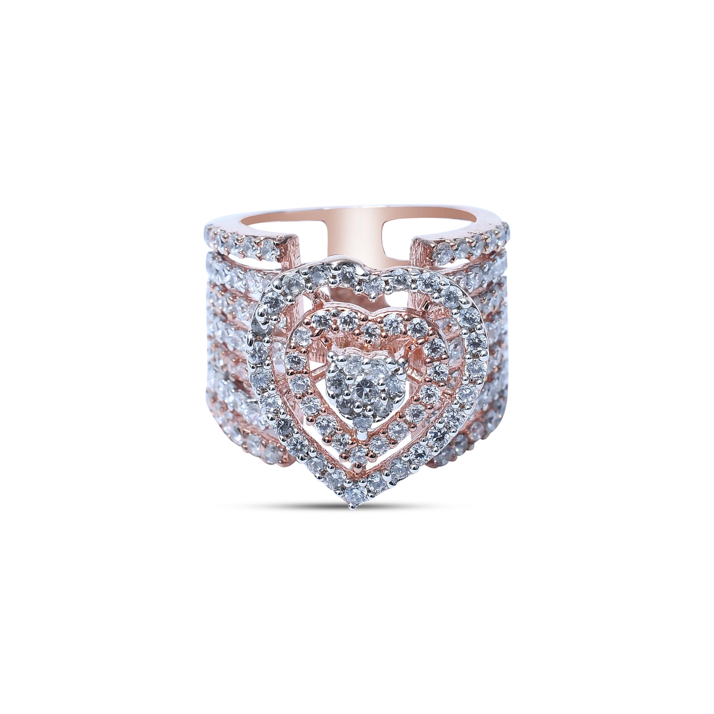 The Charming Heart Ring