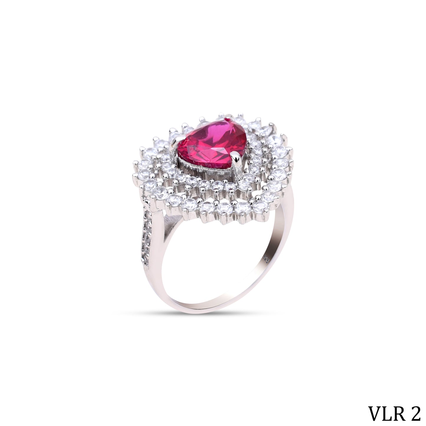 Crimson Cocktail Ring