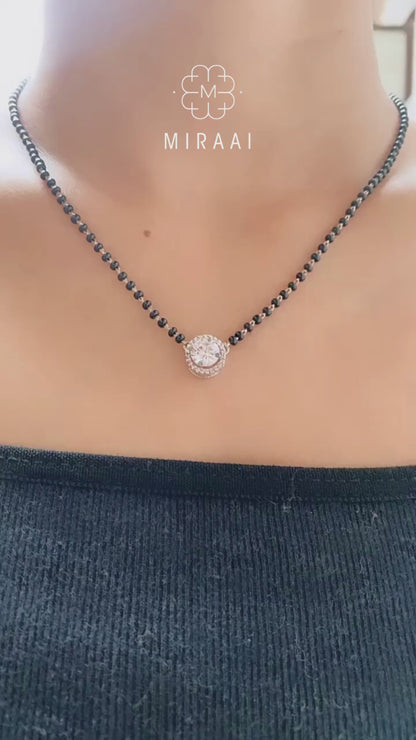 Mangalsutra halo round